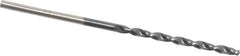 Cleveland - #50 135° Cobalt Jobber Drill - TiAlN Finish, Right Hand Cut, Parabolic Flute, Straight Shank, 2" OAL, Split Point - USA Tool & Supply