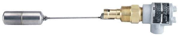 Dwyer - 1-1/2" Thread, 100 Max psi, 275°F Max, Liquid Level Float - 0.7 Float SG, Stainless Steel Stem - USA Tool & Supply