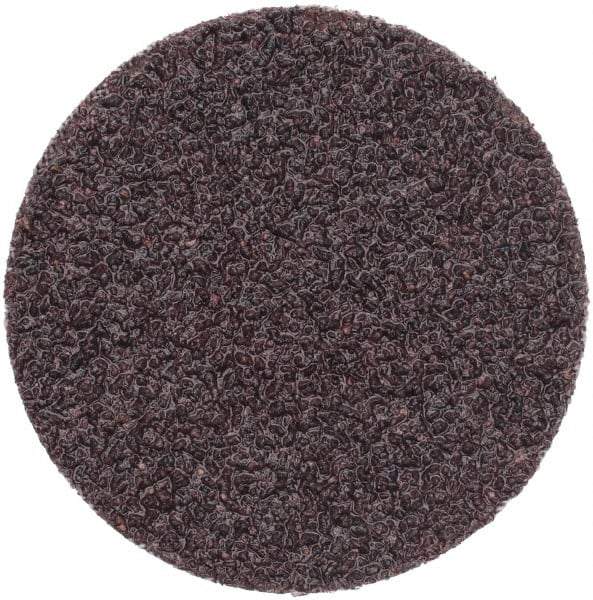 3M - 2" Disc Diam, 36 Grit, Aluminum Oxide Quick Change Disc - Type S Attaching System, Coated, Very Coarse Grade, 25,000 RPM, 361F Series - USA Tool & Supply
