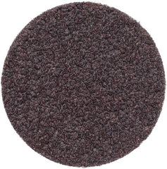 3M - 2" Disc Diam, 36 Grit, Aluminum Oxide Quick Change Disc - Type S Attaching System, Coated, Very Coarse Grade, 25,000 RPM, 361F Series - USA Tool & Supply