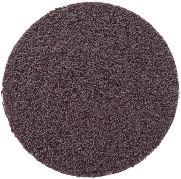 3M - 2" Disc Diam, 60 Grit, Aluminum Oxide Quick Change Disc - Type S Attaching System, Coated, Medium Grade, 25,000 RPM, 361F Series - USA Tool & Supply
