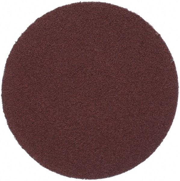 3M - 2" Disc Diam, 120 Grit, Aluminum Oxide Quick Change Disc - Type S Attaching System, Coated, Fine Grade, 25,000 RPM, 361F Series - USA Tool & Supply
