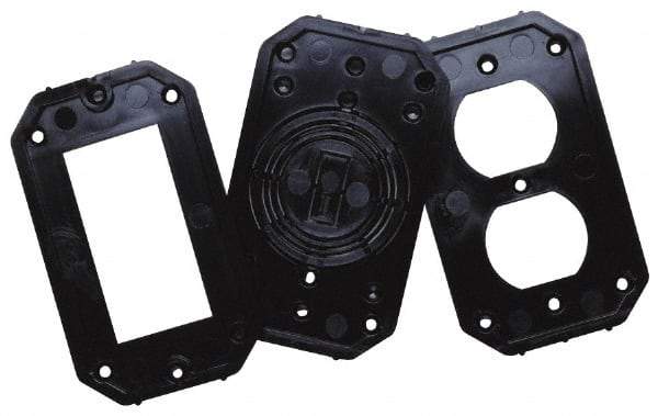 Intermatic - Electrical Outlet Box Aluminum Flexi-Guard Insert - Includes (3) Separate Inserts - USA Tool & Supply