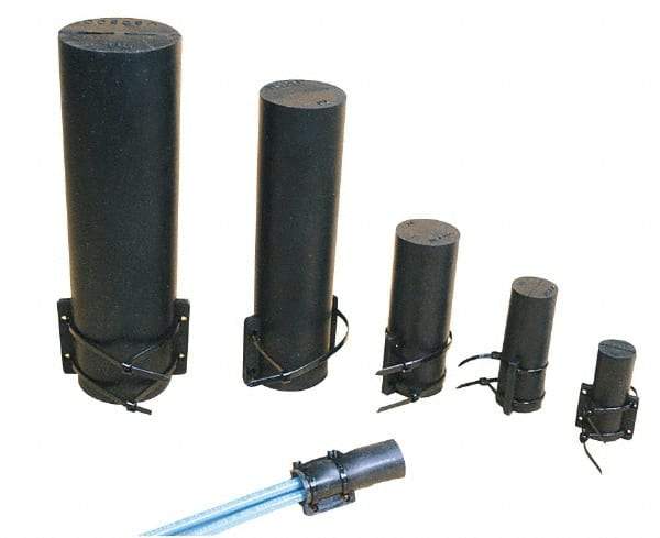 Thomas & Betts - 12 to 8 AWG, Black, Motor Stub Splice Insulator Quick Splice Connector - USA Tool & Supply