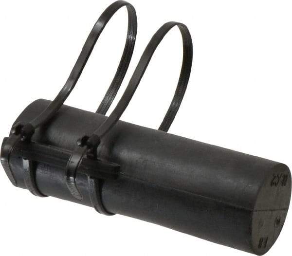 Thomas & Betts - 12 to 2 AWG, Black, Motor Stub Splice Insulator Quick Splice Connector - USA Tool & Supply