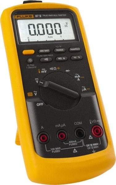 Fluke - 6 Piece, Electrical Test Equipment Combination Kit - 1,000 Volt Max - USA Tool & Supply