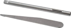 Tap Associates - #10 Inch Tap, 4 Inch Overall Length, 1/4 Inch Max Diameter, Tap Extension - 0.194 Inch Tap Shank Diameter, 1/4 Inch Extension Shank Diameter, 0.191 Inch Extension Square Size - USA Tool & Supply