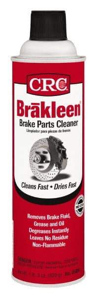 CRC - Chlorinated Brake Parts Cleaner - 20 oz Aerosol Can with Trigger - USA Tool & Supply