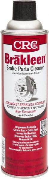 CRC - Chlorinated Brake Parts Cleaner - 20 oz Aerosol Can - USA Tool & Supply