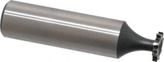 Interstate - 3/8" Diam x 1/16" Face Width, Cobalt, 6 Teeth, Shank Connection Woodruff Keyseat Cutter - Uncoated, 2-1/16" OAL x 1/2" Shank, Staggered Teeth, ANSI 203, Old Standard 211 - USA Tool & Supply