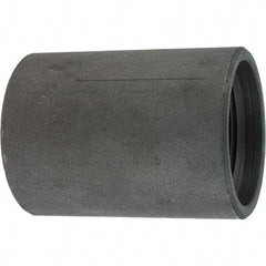 Made in USA - Size 1-1/4", Class 300, Steel Black Pipe Coupling - 300 psi, Threaded End Connection - USA Tool & Supply
