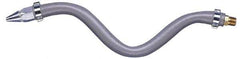 Guardair - Blow Gun Flexible Extension Hose - 1/4 NPT, 24" Long, Aluminum - USA Tool & Supply