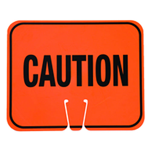Cone Sign Caution - USA Tool & Supply