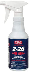 CRC - 16 oz Trigger Spray Bottle Nondrying Film Penetrant/Lubricant - Amber, 250°F Max, Food Grade - USA Tool & Supply