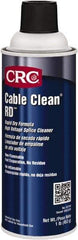 CRC - Electrical Contact Cleaners & Freeze Sprays Type: Electrical Grade Cleaner/Degreaser Container Size Range: 16 oz. - 31.9 oz. - USA Tool & Supply