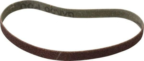 Tru-Maxx - 3/8" Wide x 13" OAL, 50 Grit, Aluminum Oxide Abrasive Belt - Aluminum Oxide, Coarse, Coated - USA Tool & Supply