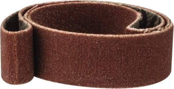 Tru-Maxx - 3/8" Wide x 13" OAL, 320 Grit, Aluminum Oxide Abrasive Belt - Aluminum Oxide, Extra Fine, Coated - USA Tool & Supply