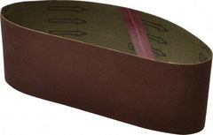 Tru-Maxx - 3" Wide x 18" OAL, 320 Grit, Aluminum Oxide Abrasive Belt - Aluminum Oxide, Extra Fine, Coated - USA Tool & Supply