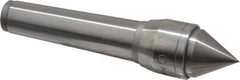 Value Collection - MT3 Taper Shank, 1.27" Head Diam Live Center - 1.1" Point Diam, 0.96" Point Len, 661 Lb Max Workpc, Standard Point - USA Tool & Supply