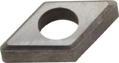 Made in USA - 3/8" Inscribed Circle, Diamond (Shape) Shim for Indexables - Carbide, 1/8" Thick, DSN Shim Style, Negative Rake - USA Tool & Supply