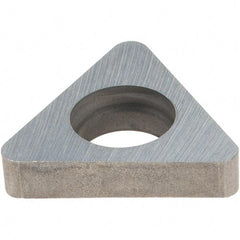 Made in USA - 3/8" Inscribed Circle, Triangle Shim for Indexables - Carbide, 1/8" Thick, ITSN Shim Style, Negative Rake - USA Tool & Supply