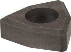 Made in USA - 1/2" Inscribed Circle, Trigon Shim for Indexables - Carbide, 3/16" Thick, IWSN Shim Style, Negative Rake - USA Tool & Supply