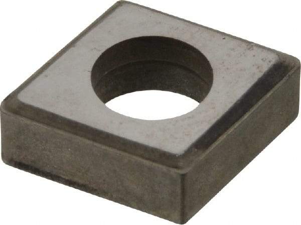 Made in USA - 1/2" Inscribed Circle, Diamond (Shape) Shim for Indexables - Carbide, 3/16" Thick, MCN Shim Style, Negative Rake - USA Tool & Supply