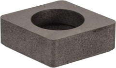 Made in USA - 1/2" Inscribed Circle, Diamond (Shape) Shim for Indexables - Carbide, 3/16" Thick, MCN Shim Style, Negative Rake - USA Tool & Supply