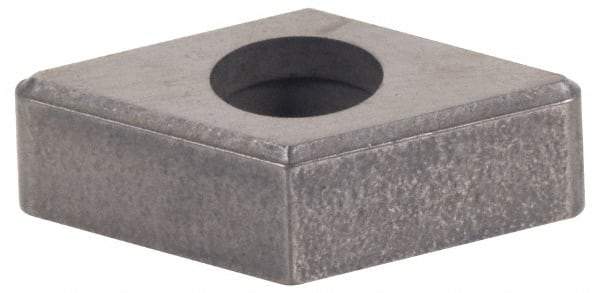 Made in USA - 1/2" Inscribed Circle, Diamond (Shape) Shim for Indexables - Carbide, 1/8" Thick, MDN Shim Style, Negative Rake - USA Tool & Supply