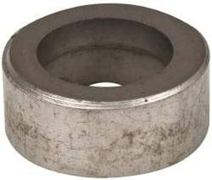Made in USA - 1/2" Inscribed Circle, Round Shim for Indexables - Carbide, 3/16" Thick, RS Shim Style, Positive Rake - USA Tool & Supply