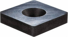 Made in USA - 3/4" Inscribed Circle, Square Shim for Indexables - Carbide, 3/16" Thick, SM Shim Style, Negative Rake - USA Tool & Supply