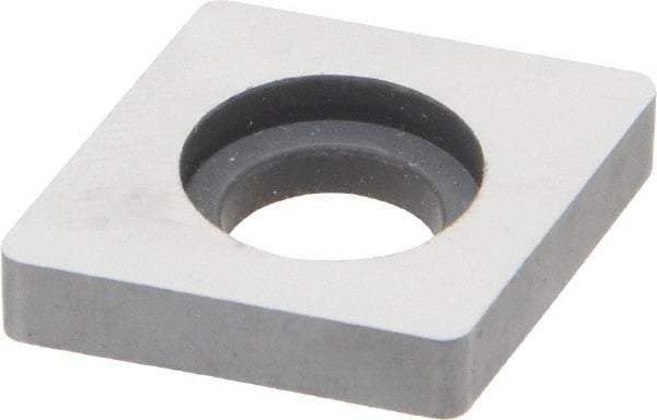 Made in USA - 3/4" Inscribed Circle, Diamond (Shape) Shim for Indexables - Carbide, 3/16" Thick, SM Shim Style, Negative Rake - USA Tool & Supply