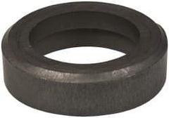 Made in USA - 3/4" Inscribed Circle, Round Shim for Indexables - Carbide, 3/16" Thick, RS Shim Style, Positive Rake - USA Tool & Supply