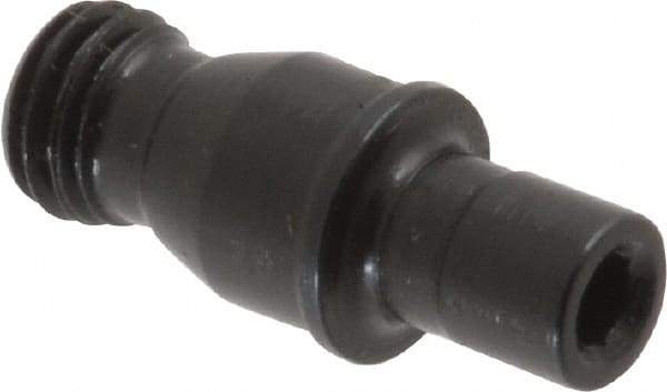 Made in USA - NL-46L, 1/2" Inscribed Circle, 3/32" Hex Socket, 1/4-28 Thread, Negative Lock Pin for Indexable Turning Tools - 0.73" OAL - USA Tool & Supply