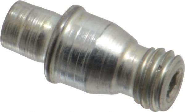 Made in USA - NLC-46, 1/2" Inscribed Circle, 3/32" Hex Socket, M6.3x1 Thread, Negative Lock Pin for Indexable Turning Tools - USA Tool & Supply
