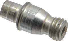Made in USA - NLC-46, 1/2" Inscribed Circle, 3/32" Hex Socket, M6.3x1 Thread, Negative Lock Pin for Indexable Turning Tools - USA Tool & Supply