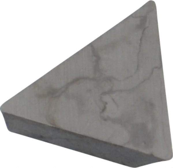 Made in USA - 3/8" Inscribed Circle, Triangle, CBT Chipbreaker for Indexables - 0.094" Thick, 0.129" Effective Width, Carbide - USA Tool & Supply