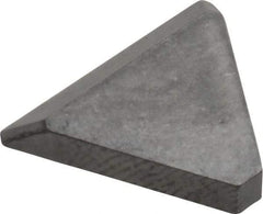 Made in USA - 3/8" Inscribed Circle, Triangle, CBT Chipbreaker for Indexables - 0.094" Thick, 0.057" Effective Width, Carbide - USA Tool & Supply