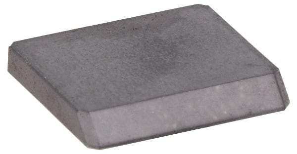 Made in USA - 3/4" Inscribed Circle, Square, S Chipbreaker for Indexables - Left Hand, Right Hand Cut, 0.094" Thick, 0.141" Effective Width, Carbide - USA Tool & Supply