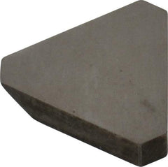 Made in USA - 3/8" Inscribed Circle, Triangle, T Chipbreaker for Indexables - Left Hand, Right Hand Cut, 0.094" Thick, 0.071" Effective Width, Carbide - USA Tool & Supply