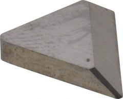 Made in USA - 3/8" Inscribed Circle, Triangle, T Chipbreaker for Indexables - Left Hand, Right Hand Cut, 0.094" Thick, 0.108" Effective Width, Carbide - USA Tool & Supply