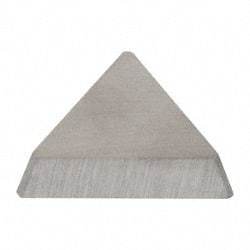 Made in USA - 1/2" Inscribed Circle, Triangle, T Chipbreaker for Indexables - Left Hand, Right Hand Cut, 0.094" Thick, 0.131" Effective Width, Carbide - USA Tool & Supply