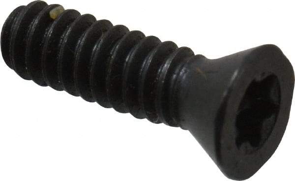 Made in USA - Torx Cap Screw for Indexables - #6-32 Thread, Industry Std SE-02-11, For Use with Inserts - USA Tool & Supply