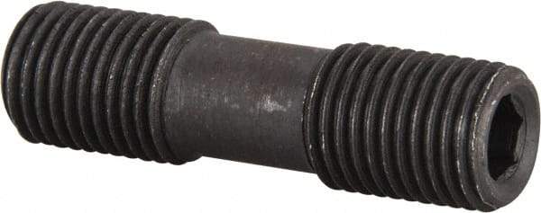 Made in USA - Hex Socket Differential Screw for Indexables - 3/8-24 Thread, Industry Std STC-19, For Use with Clamps - USA Tool & Supply