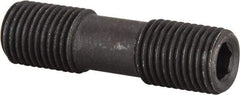 Made in USA - Hex Socket Differential Screw for Indexables - 3/8-24 Thread, Industry Std STC-19, For Use with Clamps - USA Tool & Supply