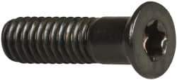 Made in USA - Torx Lock Screw for Indexables - #6-40 Thread, Industry Std VR-1, For Use with Inserts - USA Tool & Supply