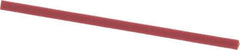 Value Collection - Triangle, Synthetic Ruby, Midget Finishing Stick - 50mm Long x 2mm Wide, Fine Grade - USA Tool & Supply