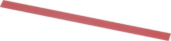 Value Collection - Flat, Synthetic Ruby, Midget Finishing Stick - 50mm Long x 3mm Wide x 0.3mm Thick, Fine Grade - USA Tool & Supply