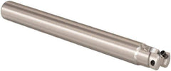 Seco - 14mm Cutting Diam, 12mm Shank Diam, 0.32mm Max Depth of Cut, Straight Shank Indexable Copy End Mill - 2 Inserts, LPHT Insert, R217.21 Toolholder - USA Tool & Supply