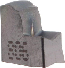 Iscar - TAG4 IC908 Grade, 0.1575" Cutting Width, Carbide Cutoff Insert - Neutral Lead Angle, 0.0094" Cnr Rad, TiAlN Coated, Single End - USA Tool & Supply